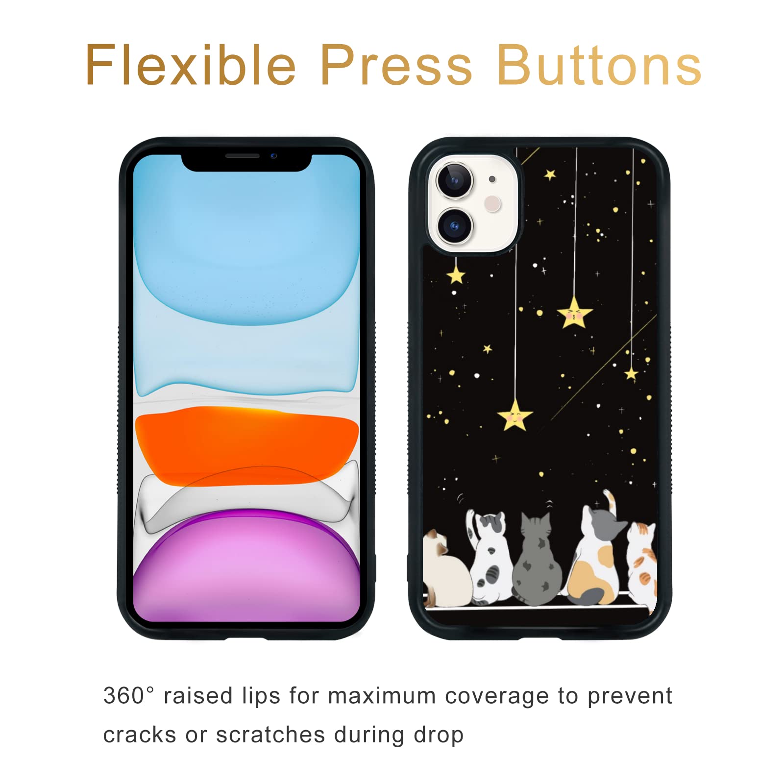 iPhone - cute Amazon.com: ZQQCONIG Case for iPhone 11, Colorful Cute Cats
